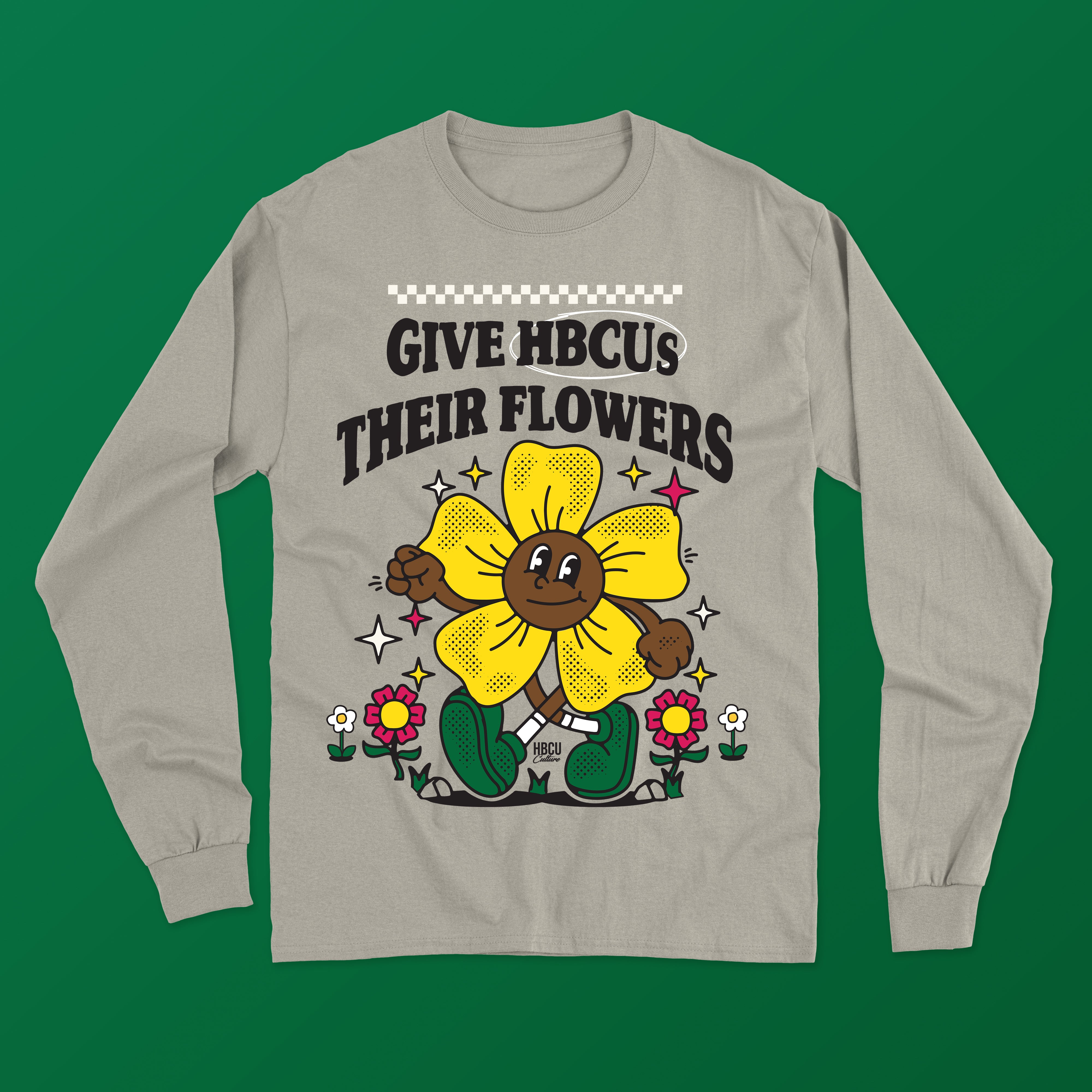 flower long sleeve shirt